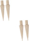 ABOOFAN 4 pcs Krumkake Waffle Cones Shape Cream Maker Shop Kitchen Craft Molds Home Baking Wood DIY Mold Cake Croissant Portable Er Cone Pastry fo...