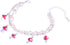 Double Layer Mushroom Bracelet Anklet Cute Red Mushroom Pendant Bracelet Dainty Adjustable Combination Strand Stretch Bracelet Anklet for Women Gi...