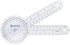 BodyMed 8 Inch Medical Spinal Goniometer Measurer – 360° ISOM Calibrated Scales – Physical Therapy Rehab & Recovery Essential Orthopedic Angle Pro...