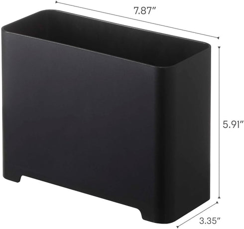 YAMAZAKI Home Tower Bathroom Storage Organizer Self-Draining Corner Shower Caddy For Shampoo Soap Or Cleaning Supplies, 6" - Abs Plastic -...