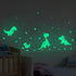Glow in The Dark Stickers,2 Pack Dinosaur Stickers Decor for Boys Kids Bedroom,Wall Stickers for Living Room Decorations...