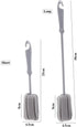 2 Pcs Long Handle and Short Handle Sponge Brush,Cup Cleaner Brush Bottle Cleaner Brush for Glasses Mugs Cups(15inch,10inch)...