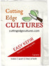 Cutting Edge Cultures Easy Kefir Starter Culture, 4 Pack, 20g...