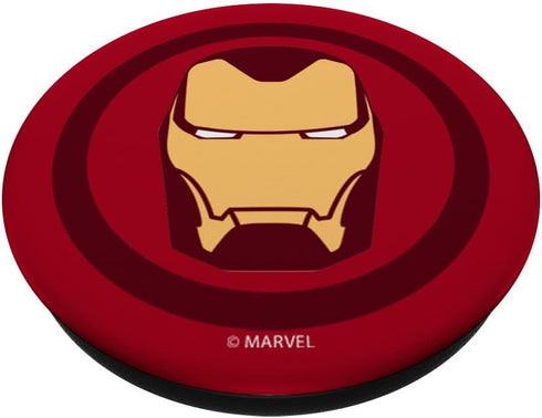Marvel Iron Man Helmet Head Scowl PopSockets Standard PopGrip...