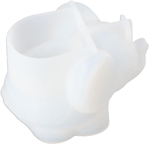 Silicone Elephant Shaped Resin Molds for Jewelry Storage Box,Candle Holder DIY Craft Home Decor,Cute Animal Shape Epoxy Resin Casting Holder Mould...