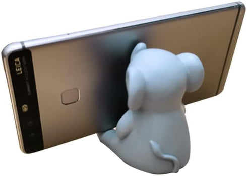 Cute Phone Stand for Desk, Mini Portable Elephant Smartphone Holder for Table and Nightstand, Kawaii Animal Phone Mount Holder foriPhone, Huawei,S...