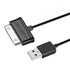 Charging Sync Data Charger Cable Cord-30-Pin Compatible for Samsung Galaxy tab 2 10.1 8.9 7.7 7.0 Plus inch Tablet (Black)...