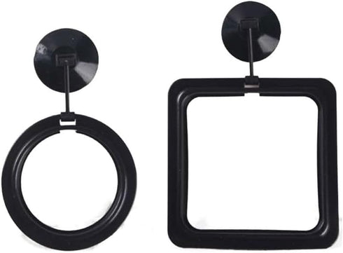 2pc Fish Feeding Ring,Floating Tropical Fish Food Ring Aquarium Fish Tank Suction Cup,Prevents Food from Entering Filter, Pet Supplies Food Tray F...