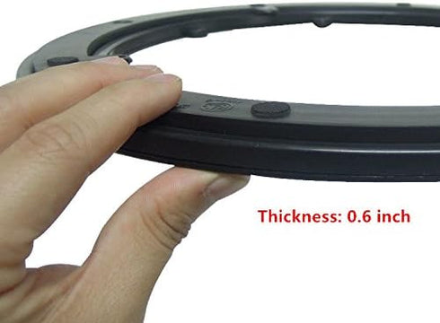 Heavy Duty Lazy Susan Hardware,10 Inch Plastic Rotating Turntable Bearing Swivel with Steel Ball Bearings, Round Table Swivel Ring, ABS+PC Materia...