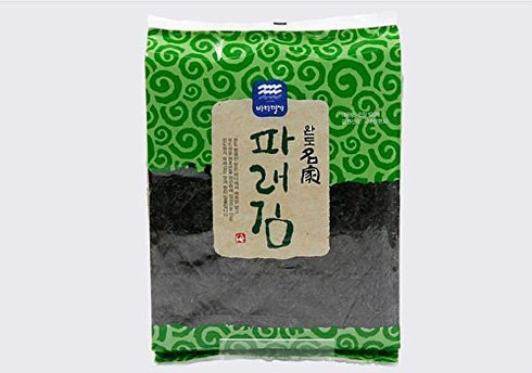 100 Sheets (6.7oz) Dried Kelp Seaweed Nori Raw Unseasoned Snack Sushi...