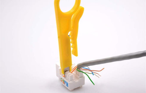 Mini Wire Stripper 3 Pcs Network Wire Stripper Punch Down Cutter for Network Wire Cable, RJ45/Cat5/cat6 Data Cable, Telephone Cable and Computer U...
