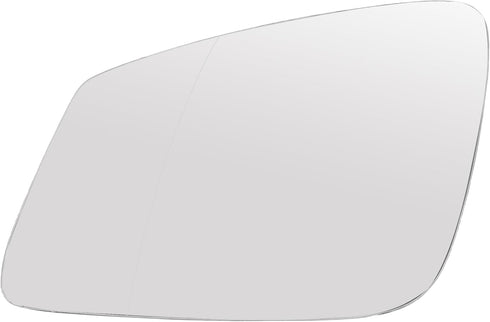 X AUTOHAUX Car Left Side Rearview Heated Mirror Glass with Backing Plate for BMW 5 Series F10 No.51167251583...
