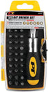 Performance Tool 20151 38-Piece Ratcheting Driver Set With Clear View Storage Case...