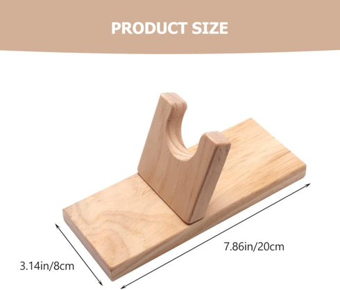 Ciieeo Stand for Hot Glue Wood Stand for Hot Glue Sprayer Hot Glue Stand Mini Glue Wood Stand Base Wood Hot Melt Glue Stand...
