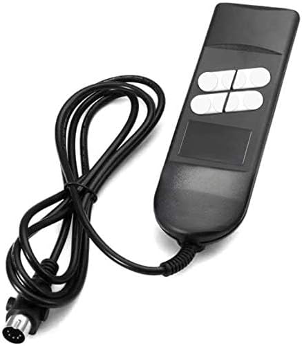 Up and Down 4 Button 5pin Roll Line 180° Electric Sofa Remote Hand Control for Lift Chair or Power Recliner...