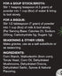 Vogue Cuisine Mushroom Soup & Seasoning Base - Low Sodium & Gluten Free (12 oz)...