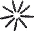 5mm (Dia) Double Barbed Hard Plastic Water Hose Straight Connector Fitting, Micro Drip Irrigation Systems Quick Connect Hose Sprinkler Adapters Fi...