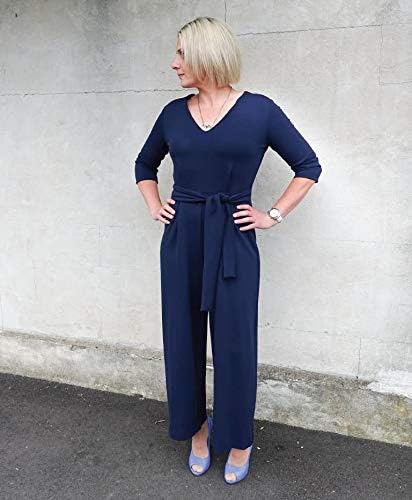Style Arc Sewing Pattern - Brice Knit Jumpsuit (Sizes 04-16)...
