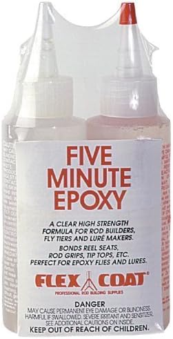 Q4 Flex Coat 4 oz. Five Minute Epoxy Glue - Yorker Cap. by Flex Coat...