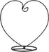 Ornament Display Stand Home Wedding Decoration Rack Plant Display Stand Heart Shaped Holder for Hanging Glass Globe Ball Air Plant Terrarium Ornam...