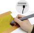 Joelver Maker Hot Foiling Pen with 4 Size Metal Tips &1pc Gold Heat Activated Foil Rolls,Hot Foil Quill Pen for Card Making Scrapbooking Tools, US...