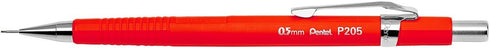 Pentel P205-F Pencil, Red Barrel...
