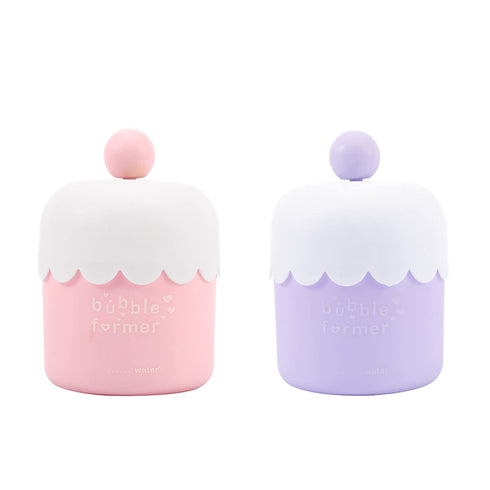 Facial Foamer Face Foam Maker Marshmallow Whip Maker Skincare Tools Facial Cleansing Tool for Face Wash Gift for Her (2pcs, Pink+Purple)...