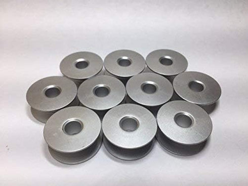 2 BOBBIN CASE(52237) & 10 ALUMINUM BOBBIN FOR JUKI INDUSTRIAL SEWING MACHINE...