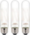 ASOKO T10 LED Frosted Bulbs Warm White 2700K 6W Dimmable Tube Vintage Led Bulbs 60 Watt Equivalent,E26 Medium Base 3 Packs...