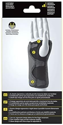 FUTURO Comfort Stabilizing Wrist Brace, Helps Support Sprains, Strains, and Symptoms of Carpal Tunnel Syndrome, One Size...