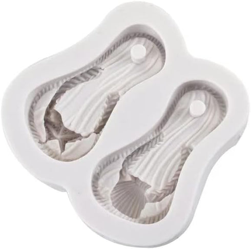 Silicone Mold, halloween soap molds, The Sliper shape Soap Hawaii theme Mould, Easy to Demolding, Easy to Clean, Craft Silicone Soap Mould DIY Han...
