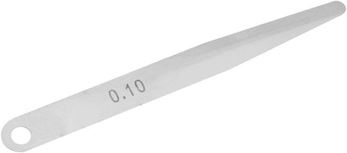 5pcs Feeler Gauge 0.1mm Thickness Feeler Gauge Metric Filler Thickness Gage Measurement Tool (0.1mm)...