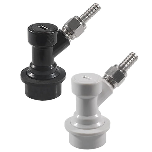 PERA Ball Lock MFL Dis-Connect Set with Swivel Nuts (2) 5/16 Gas, 1/4 Liquid Barbed by (Pack of 2)...