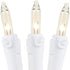 ?Novelty Lights 34FT 100 Commercial Christmas Lights, Tree Lights Indoor Commercial Grade Incandescent Bulbs With Clear Vintage Filament, Tree Lig...