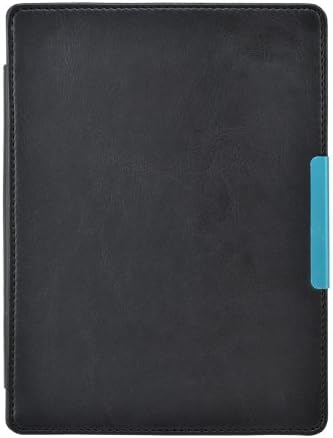 Custer Case for Kobo Aura HD,Ultra-Thin PU-Leather Hard Shell Cover for Kobo Aura HD - Black...
