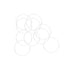 uxcell Silicone O-Rings, 31mm OD 28mm ID 1.5mm Width VMQ Seal Gasket for Compressor Valves Pipe Repair, White, Pack of 10...