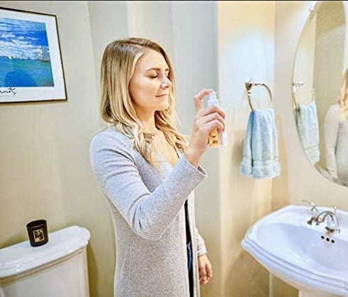 #1 Strongest Natural Toilet Spray for Poop + Bathroom Air Freshener (Citrus Haven) Extra Long Lasting Before You Go Toilet Spray Bathroom Poop Spr...