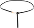 Women Skinny Leather Knot Belts,Thin Waist Belt for Dress Adjustable Tie Belt for Lady Fashion Knot Belt, Black, 105CM*1.6CM...