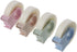 4 Pack Invisible Tape with Mini Dispenser Set, Writable Transparent Tape, Portable Repairing Dispensered Rolls...