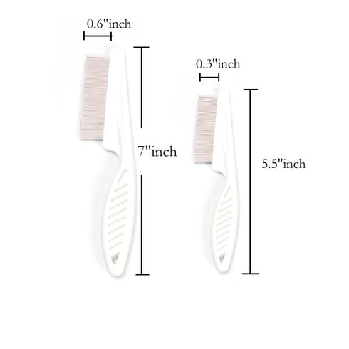 Pet Comb for Cat Dog Grooming Hair Brush - Long Handle Grooming Comb for Pet Kitten Puppy Small Animal …...