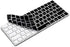 XSKN Arabic Language Keyboard Silicone Cover Skin for Apple Magic Keyboard (MLA22LL/A) US Layout - Black...