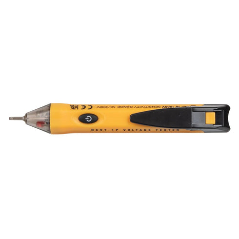 Klein Tools NCVT1P Voltage Tester, Non-Contact Low Voltage Tester Pen, 50V to 1000V AC, Audible and Flashing LED Alarms, Pocket Clip...