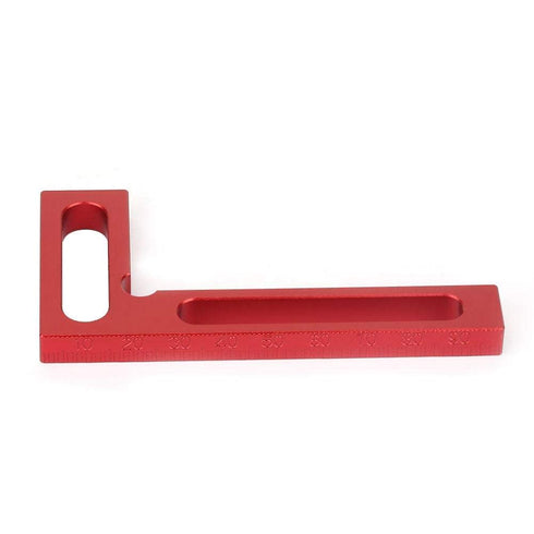 Rectangular 90 Degree Professional Positioning Ruler Woodworking Clamping Square Ruler Measurement Square Layout Template Tool...