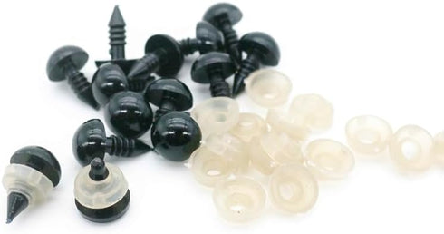 120 Pieces Locking Crochet Stitch Markers for Crocheting Knitting Clip Yarn Row Markers Tapestry Needles and 300 Pieces Safety Eyes...