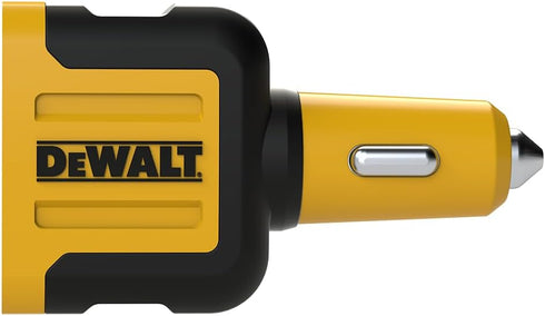 DEWALT USB + USB C Car Charger Adapter, 49.5W Cigarette Lighter USB Charger, PD Car Charger PPS 30W Quick Charge 3.0 Fast Charging for iPhone 15/1...