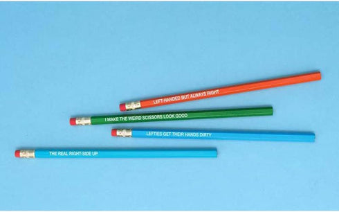 Whiskey River Soap Pencils for Lefties, Multicolor, (LEF-P), 8 Count (Pack of 1)...