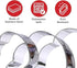 Christmas Stocking Cookie Cutter, Premium Food-Grade Stainless Steel, Dishwasher Safe...