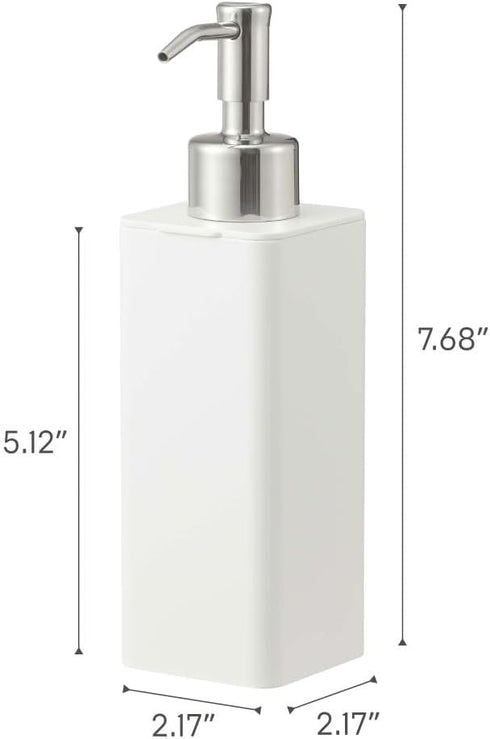Tower Self Adhesive Kitchen Soap Dispener, Wall Or Sink Mounted Pump Dispenser for Hand Or Dish Soap - Abs Plastic...