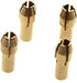 Brass Collet Suitable for Dremel MultiPro 110V/220V Electric Grinder Rotary Tools 10.000-37.000 4Pcs...