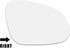 X AUTOHAUX Passenger Right Side Rear View Mirror Replacement Glass with Adhesive for Volkswagen Jetta EOS Passat GTI R32...